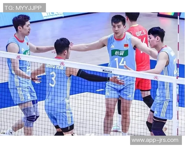 中国男排迎战德国男排全力争胜展现竞技风采与团队精神